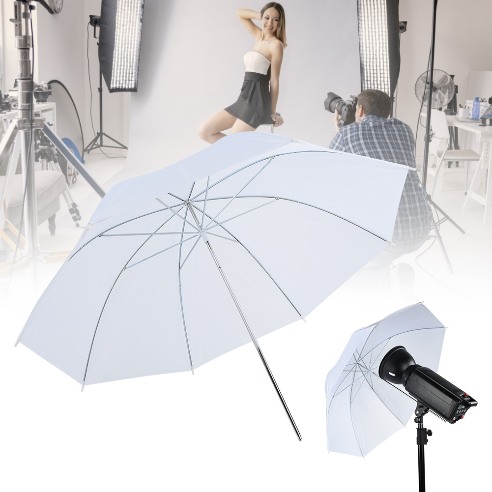 33 Inch Translucent White Soft - Photography Umbrella ulasan dan harga
