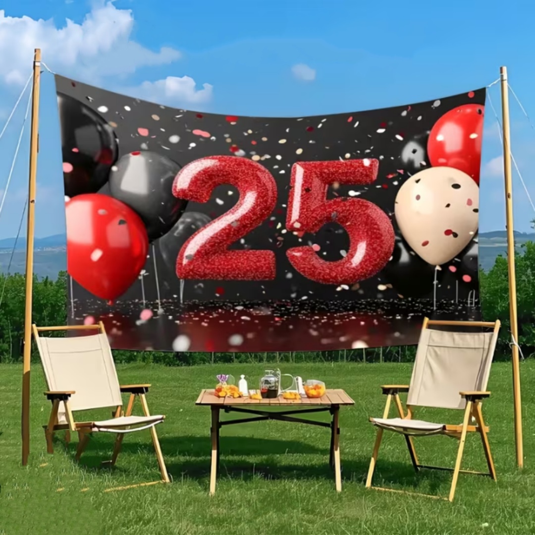 25th Happy Birthday Party Deco - Photography Cheat Sheet ulasan dan harga