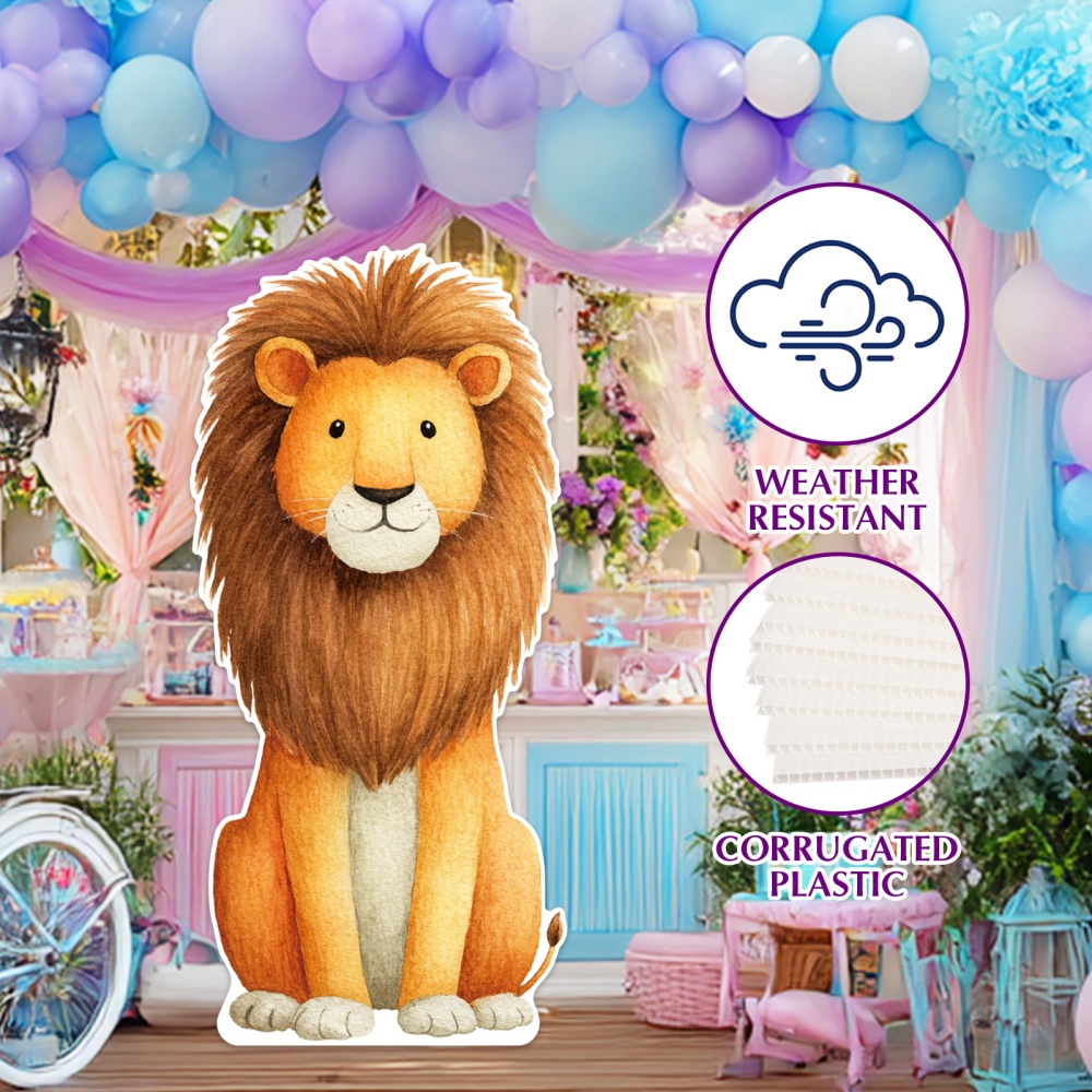 Animal Cardboard Cutout Stande - Photography Prompt ulasan dan harga
