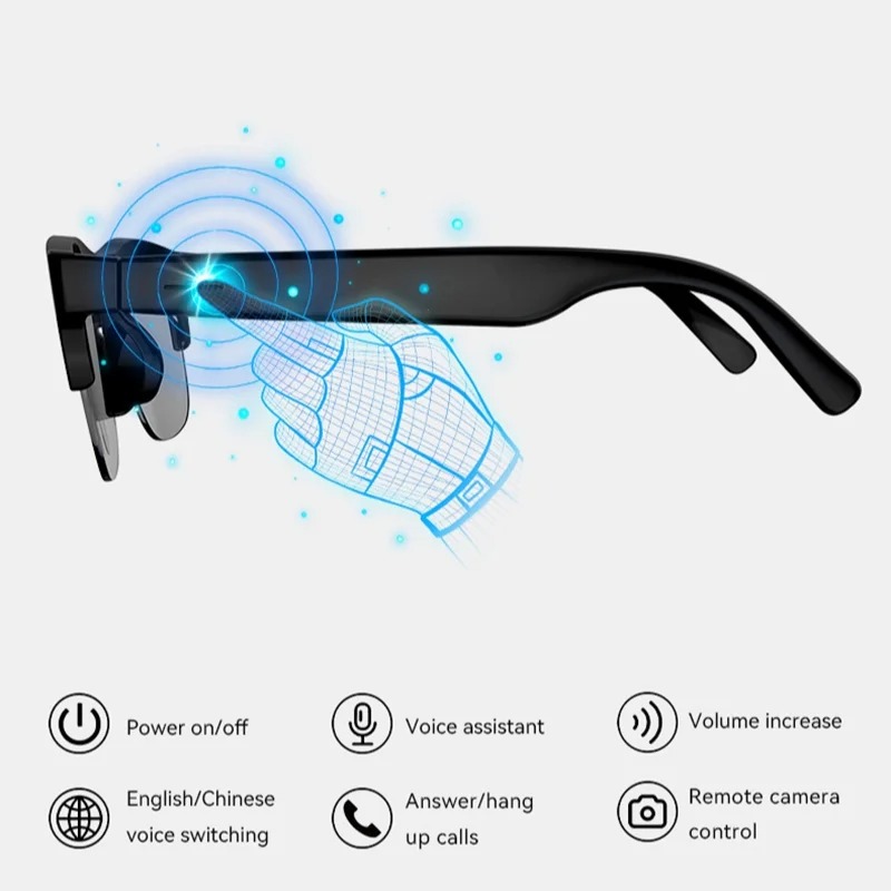 Smart Translation Glasses Real - Photography Japanese ulasan dan harga