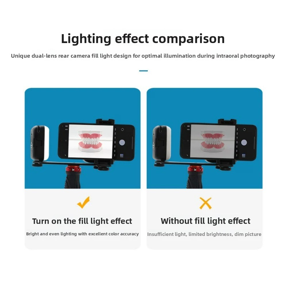 Dental Photography Light, Blue - Photography Basics ulasan dan harga